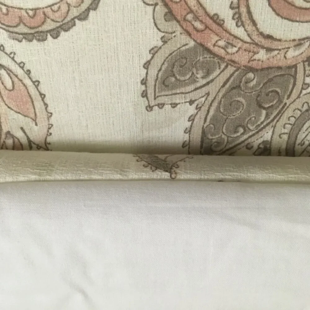 brand new Wamsutta Sutton 3-Piece FULL/QUEEN Comforter Set in Blush Pink Paisley